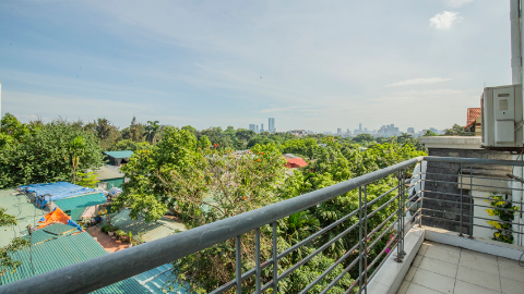 Nice good price 2 bedroom apartment with a terrace in Dang Thai Mai