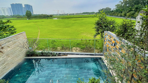 High standard and swimming pool 06 bedrooms villa for rent in Q block, Ciputra