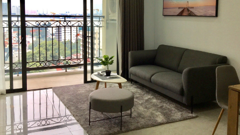 Affordable price 02 bedroom apartment for rent at Dleroi Solei Building, West lake