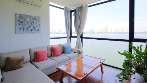 Lakeview 02 bedroom apartment for rent in Quang Khanh, Tay Ho