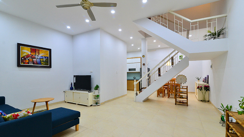 Bright and Balcony 02 bedroom house for rent in Tay Ho