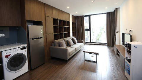 Modern one apartment for rent in Tay Ho Hanoi, balcony