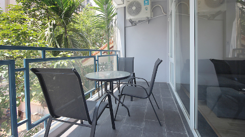 Open view and Balcony 02 bedroom apartment for rent in Tay Ho