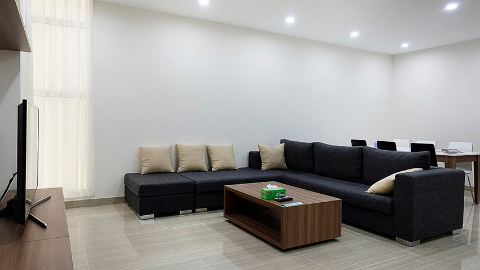 Elegant modern three bedroom apartment for rent in Ciputra Hanoi
