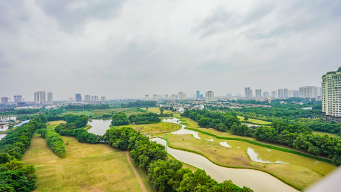 Golf view 154 sq m apartment for rent in The Link Ciputra Hanoi