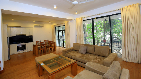 Furnished 2 bedroom apartment in Tay Ho for rent