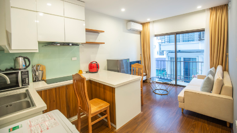 Homey furnished 1 bedroom apartment in Tu Hoa, Tay Ho
