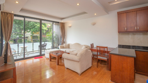 Nice furnished 1 bedroom apartment in Quang Khanh near West Lake