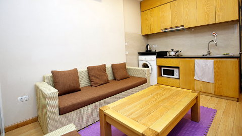 Fully furnished 01 bedroom apartment for rent in Tay Ho
