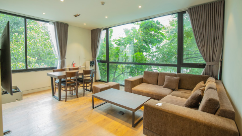 Good natural light 01 bedroom apartment for rent in Tay Ho