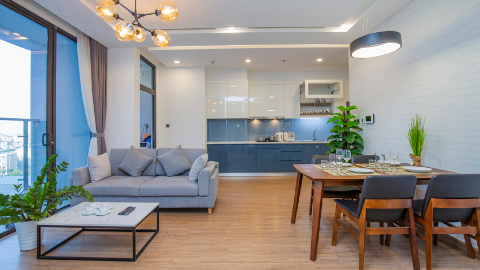 Metropolis Lovely 2 bedroom apartment in M3 building, Ba Dinh for rent