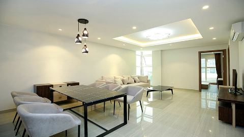Golf view 03 bedrooms apartment for rent in Ciputra, 114 m2