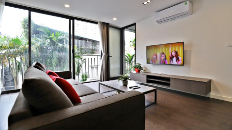 New bright 1 bedroom apartment in To Ngoc Van for rent