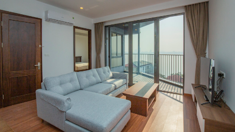 Amazing lake view with big balcony 2 bedroom apartment  for rent in Tay Ho