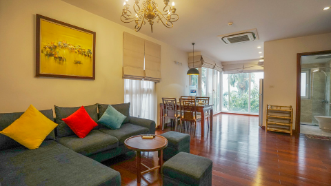 Cozy lake view apartment with 1 bedroom for rent in Tay Ho