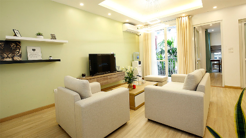 Spacious modern 02 bedrooms apartment for rent in heart of Tay Ho Hanoi
