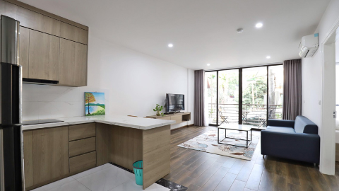 Well-designed 1 bedroom apartment in To Ngoc Van for rent
