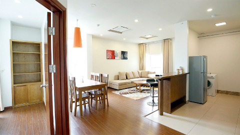 Convenient 02 bedrooms apartment for rent in Quang Khanh Tay Ho