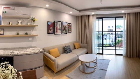 Brand new  quality 2 bedroom apartment in Xuan Dieu for rent