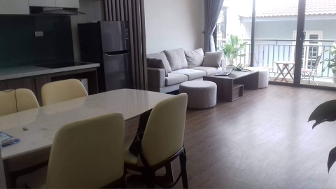 Balcony 01 bedroom apartment for rent in Nhat Chieu street, few step to Westlake