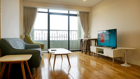 Furnished 2 bedroom apartment in Hoang Thanh tower