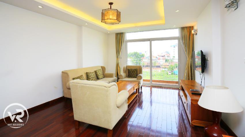 Open view Balcony  03 bedroom apartment for rent in Tay Ho