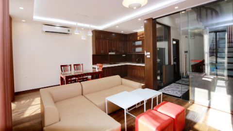 Simple style and quite location 04 bedroom house for rent in Tay Ho