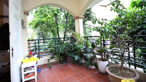 Garden and yard 04 bedroom house for rent in Tay Ho, Quang An, West lake