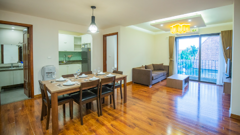Open view and daylight 02 bedroom apartment for rent in To Ngoc Van, Tay Ho