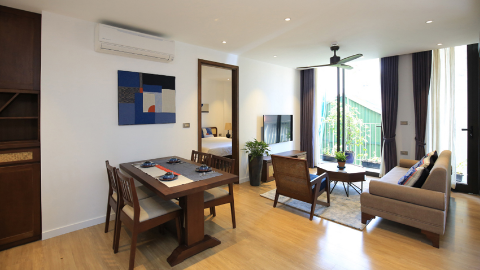 Charming two bedroom apartment for rent near Hanoi Old Quarter