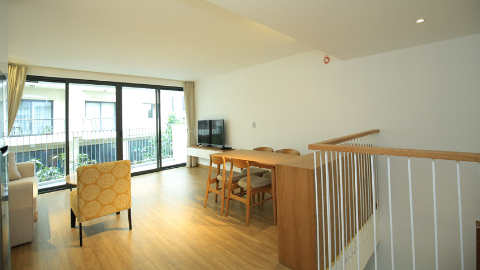 Affordable with duplex 01 bedroom apartment for rent in Tay Ho, Quang An