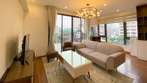 Luxury & big balcony 02 bedroom apartment for rent in Tay Ho