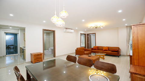 Well-furnished 3 bedroom apartment in the Link Ciputra for rent