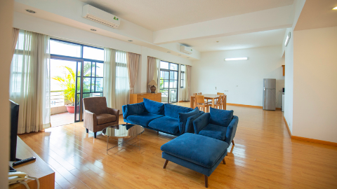 Spacious and full of natural light 03 bedroom apartment for rent in Tay Ho