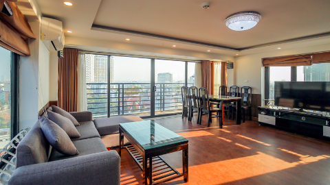 Spacious 02 bedroom apartment for rent in Quang An, Tay Ho