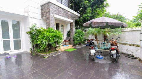 Ciputra - peaceful location 04 bedroom house for rent in T block, Ciputra for rent