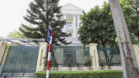 A huge villa at C block Ciputra Hanoi near Unis school for rent