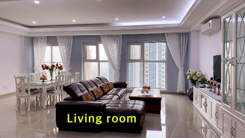 Furnished 3 bedroom apartment in The Link Ciputra