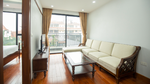 Brandnew with balcony 02 bedroom apartment for rent in Tay Ho, West lake