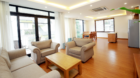 Simple style with full of daylight 03 bedroom apartment for rent in Tay Ho, Westlake