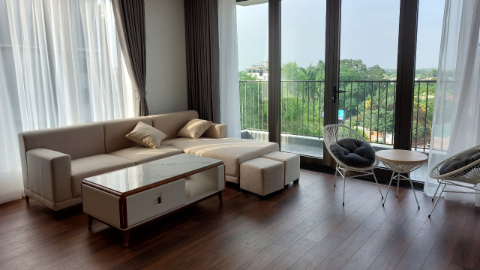 Newly built with open balcony 02 bedroom apartment for rent in Tay Ho, West lake