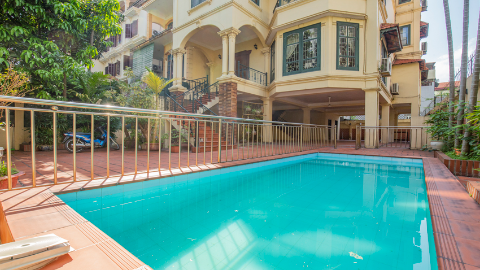 Astonishing swimming pool 5 bedroom villa in To Ngoc Van, Tay Ho for rent