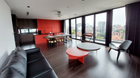 Brandnew with big balcony 03 bedroom apartment for rent in Tay Ho, West lake