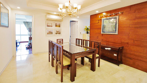 Spacious with Golf view 04 bedroom apartment for rent at P Building, Ciputra