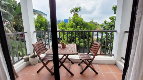 Good view with balcony 02 bedroom apartment for rent in Tay Ho, West lake