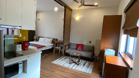 modern 1 bedroom studio in Trieu Viet Vuong for rent