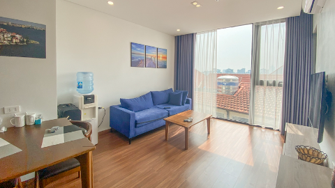 Comfy  new 1 bedroom apartment in Xuan Dieu, Tay Ho for rent