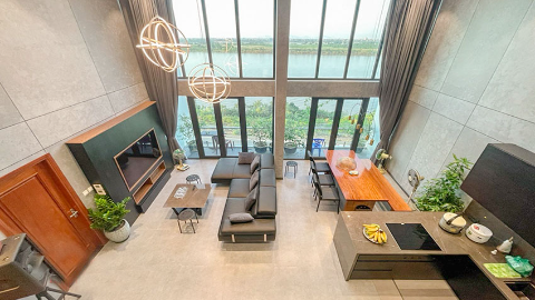 Wonderful Redriverview a duplex 05 bedroom Penthouse for rent in Tay Ho