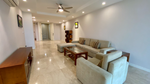 Spacious furnished 3 bedroom apartment in Ciputra for rent