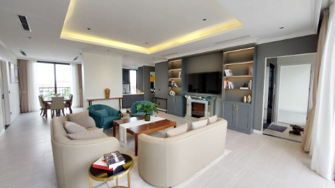 Brandnew with modern style 04 bedroom apartment for rent in Tay Ho West lake